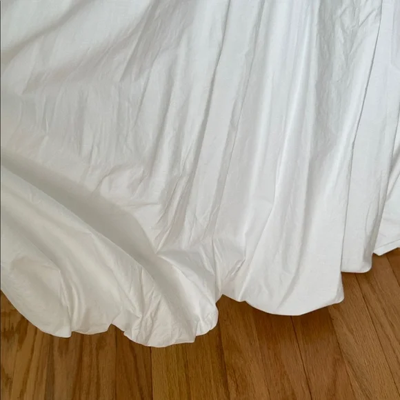 Zara White Backless Netted Dress - Picture 8 of 11